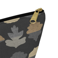 Frond Accessory Pouch w T-bottom in Black